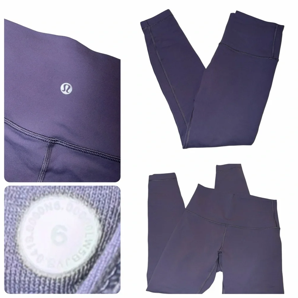 lululemon athletica LUON special edition Purple HighRise Leggings 25” small